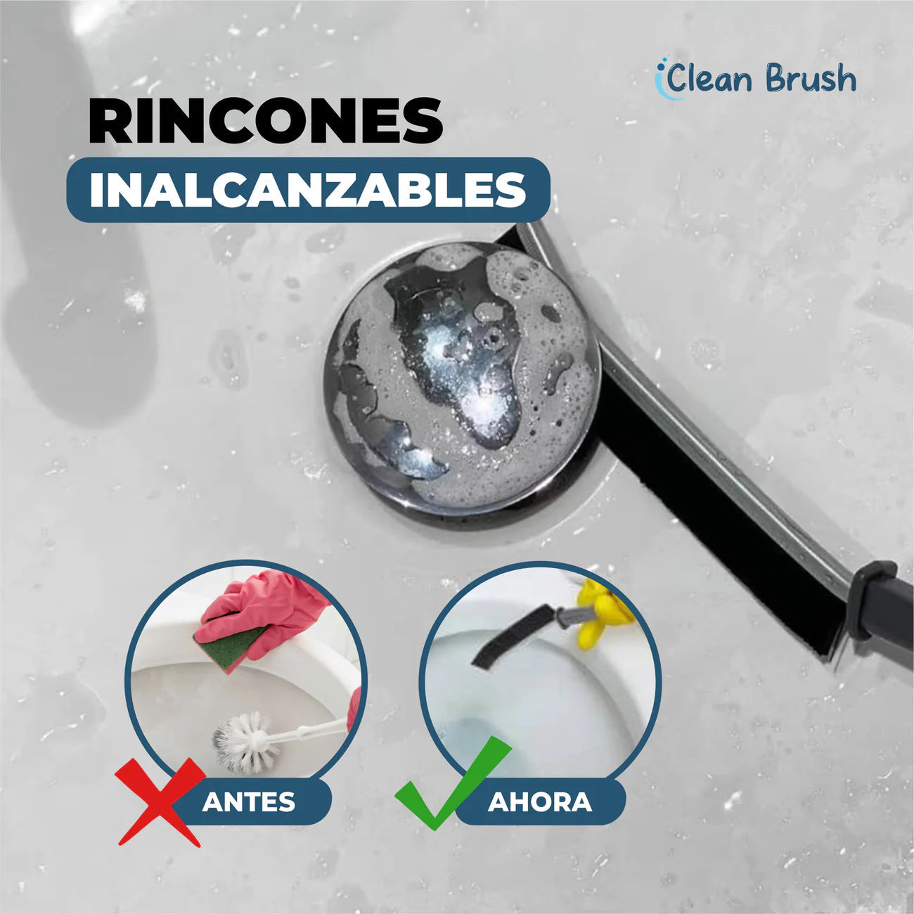 CLEANBRUSH™ – Cepillo Alargado